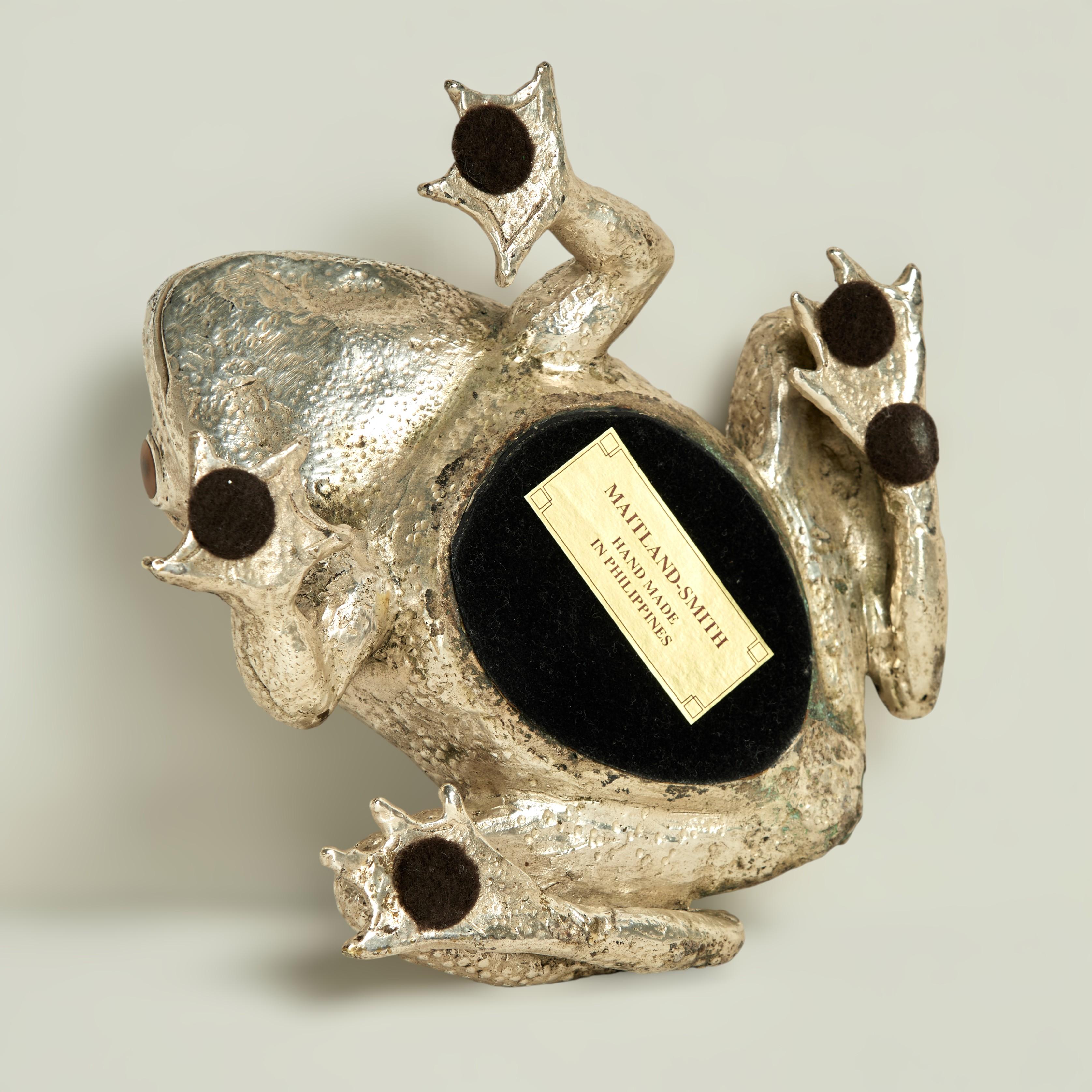 Rana d'argento e tartaruga vintage di Maitland Smith in vendita 2