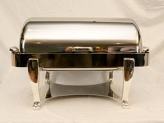 Vintage Silver Plate Chafing Dish Food Server Carvery Domed Plate Sheffield