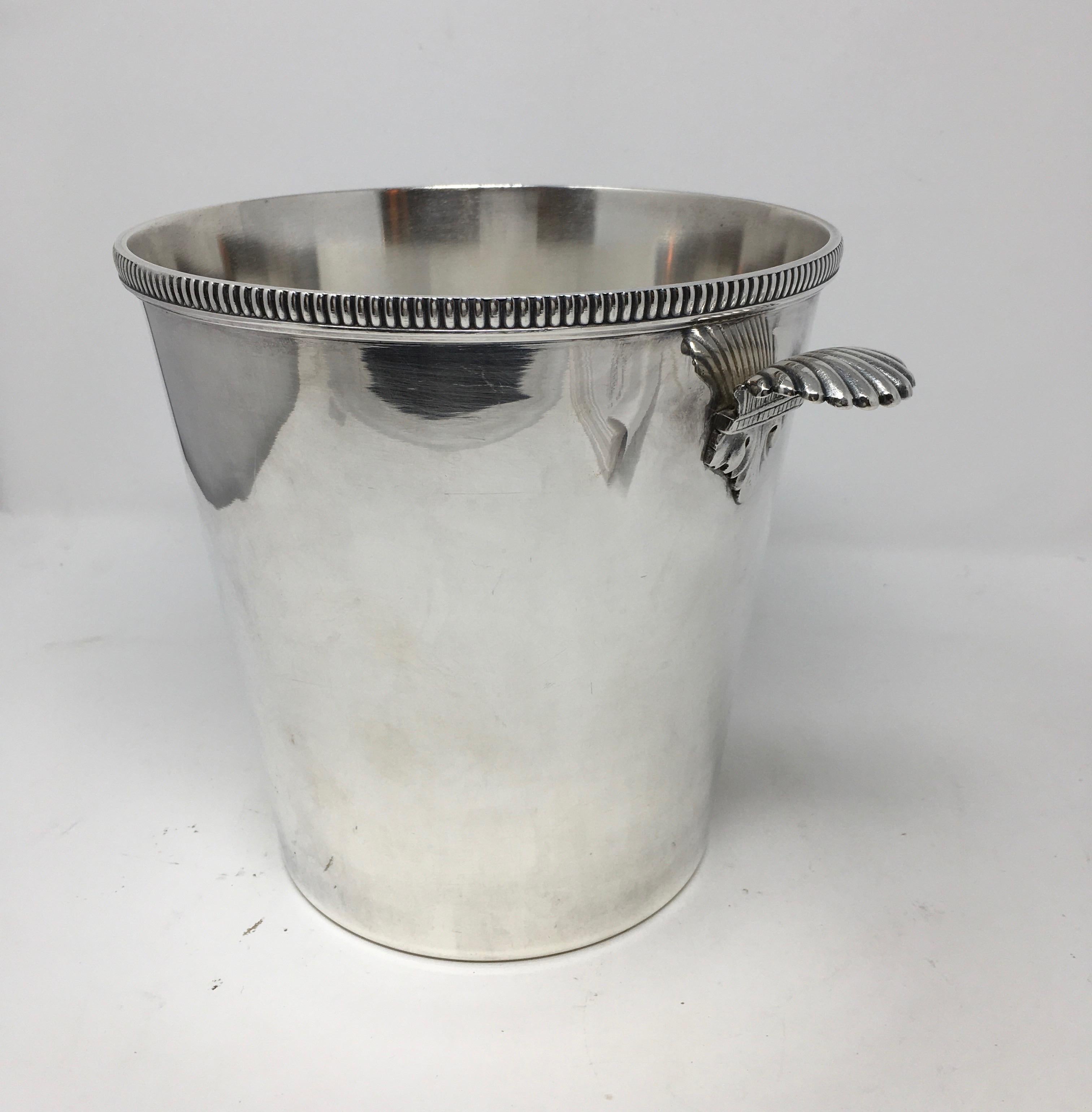 20th Century Vintage Silver Plate Ice Champagne Bucket