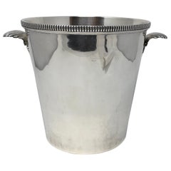 Retro Silver Plate Ice Champagne Bucket