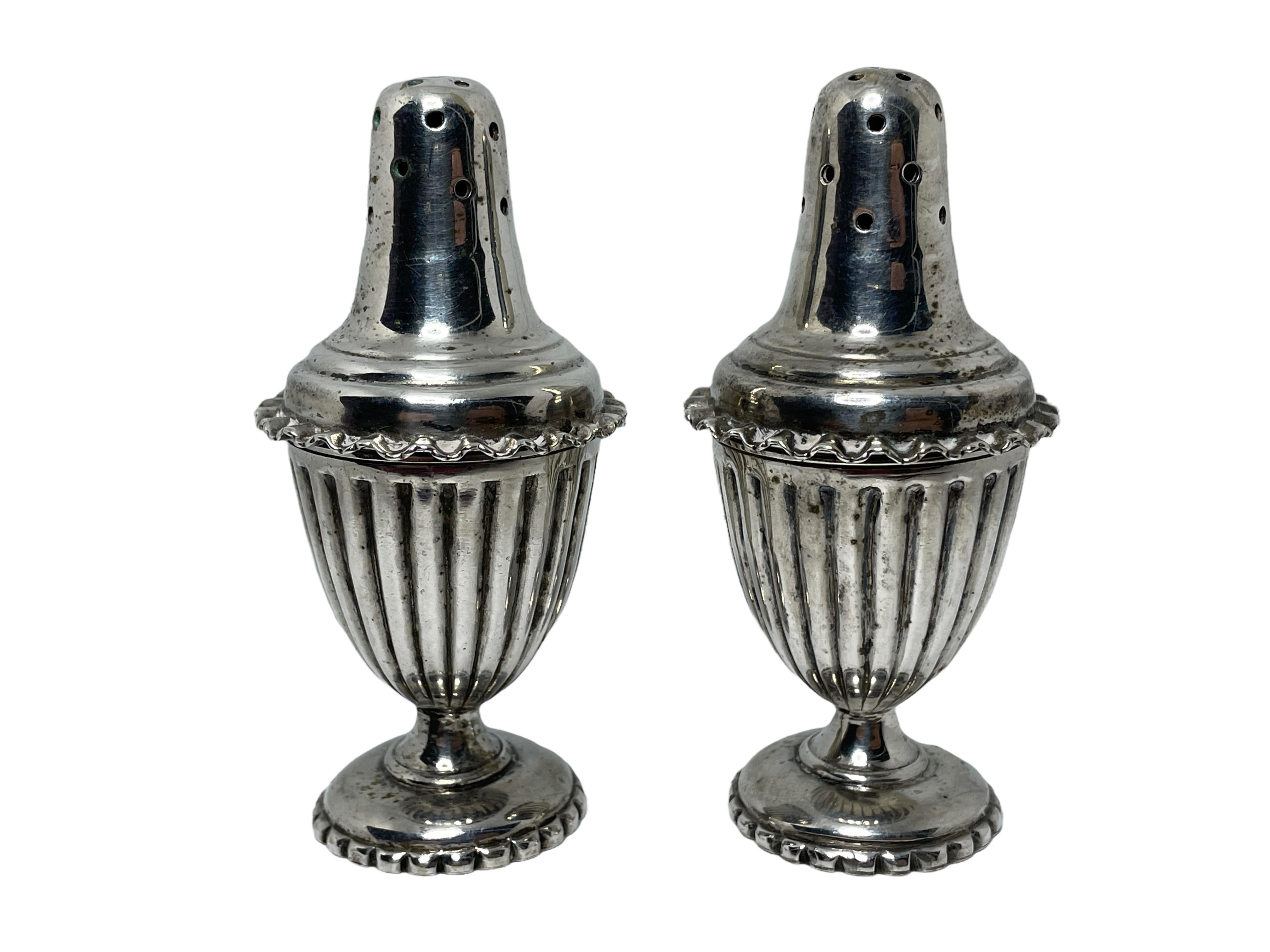 neco silver plate salt and pepper