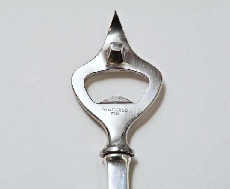 Vintage Silver Plated and Stainless Bottle and Can Opener at 1stDibs