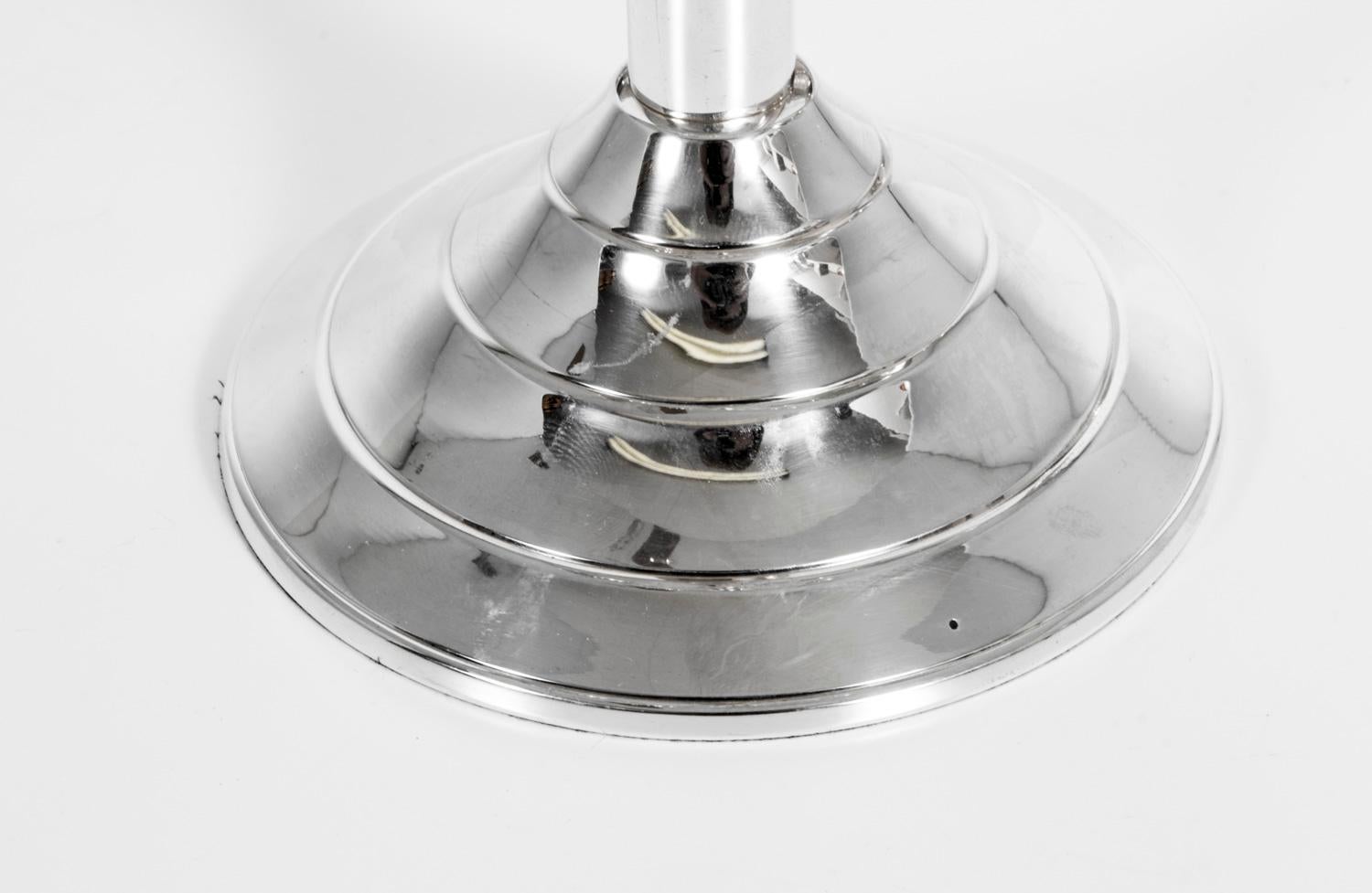Set di accessori da bar d'epoca placcati in argento Apribottiglie cavatappi 20° secolo in vendita 6