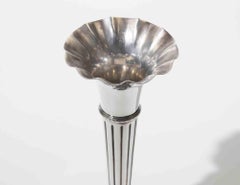 Vintage Silver-Plated Bud Vase by Groggi Milano, 1960s