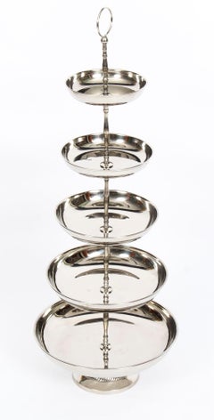 Vintage Silver Plated Cake or Confectionary Stand, 20th Century