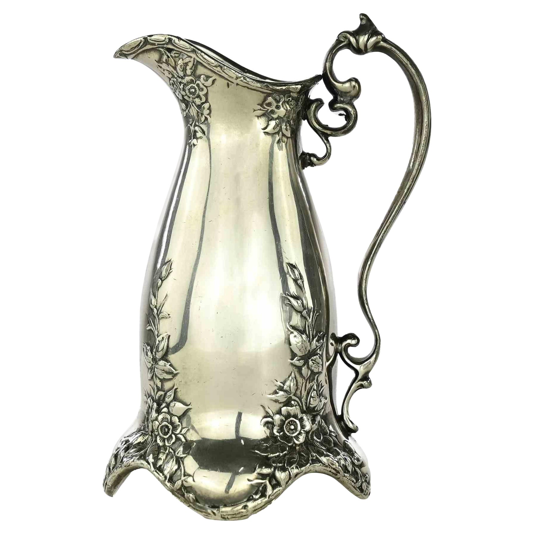 Jarra plateada vintage de Simpson and Co, 1967