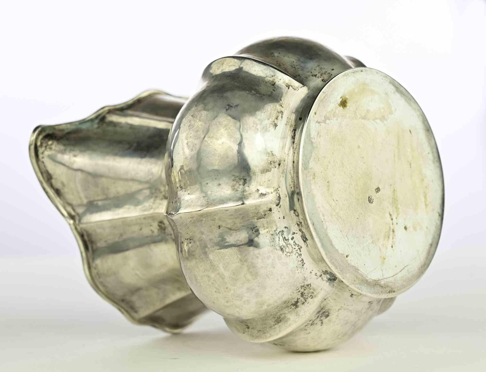 Jarra vintage bañada en plata, principios del siglo XX Italiano en venta