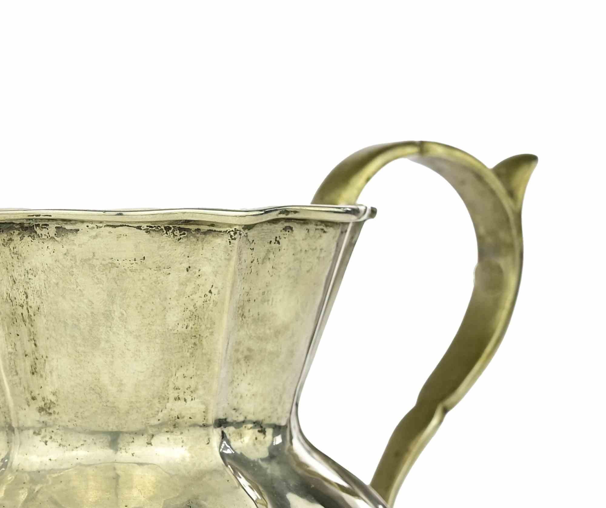 Jarra vintage bañada en plata, principios del siglo XX en Bueno estado para la venta en Roma, IT