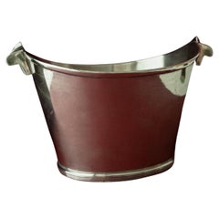 Vintage Silver Plated Champagne Cooler for Wine or Drinks, 1940's