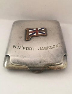 Vintage Silver Plated Cigarette Case