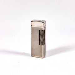 Vintage Silver Plated DUNHILL Rollagas Lighter 1967