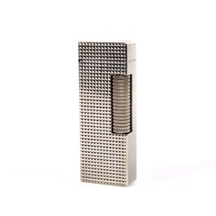 Vintage Silver Plated Dunhill Rollagas Lighter 1970s