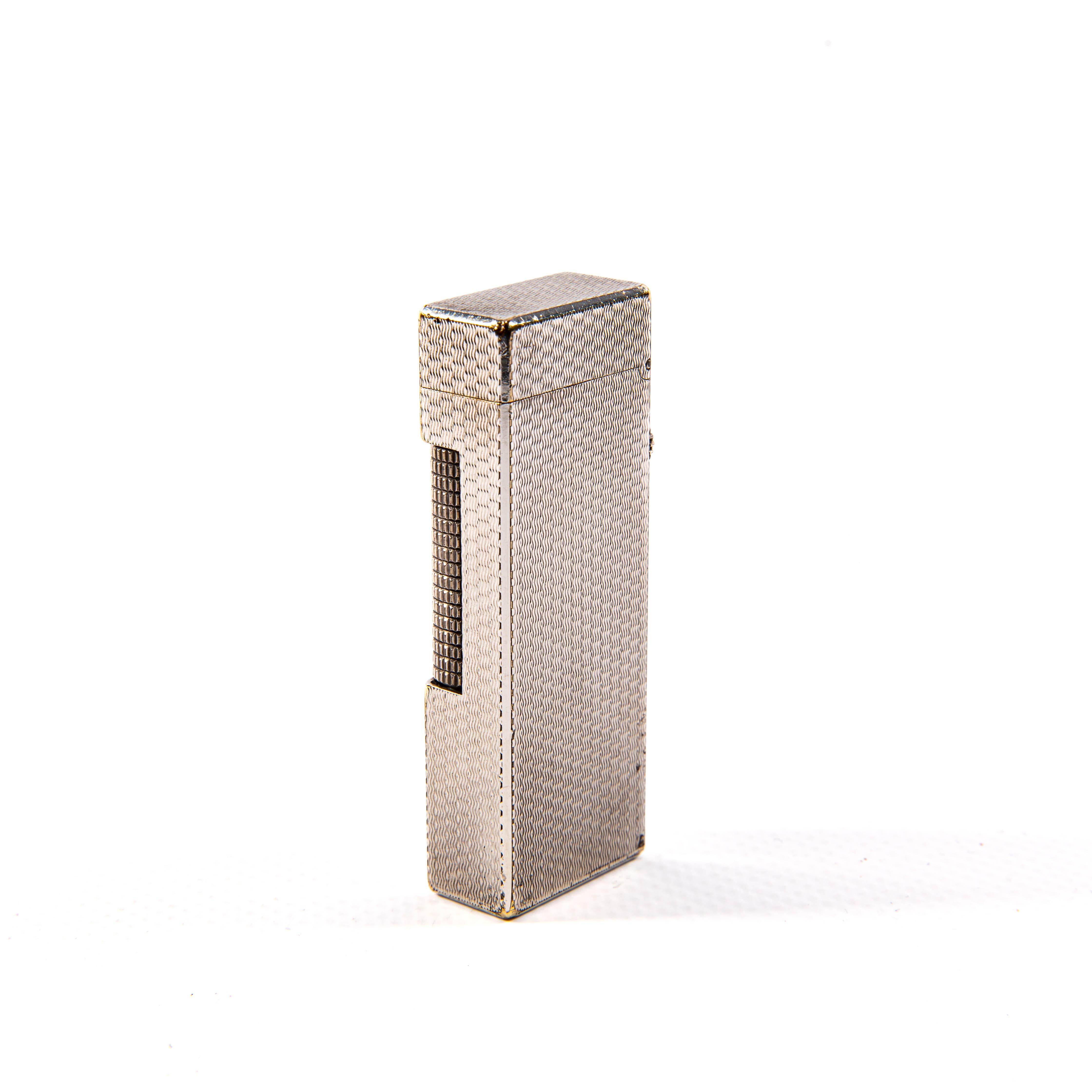 Panier léger DUNHILL Rollagas plaqué argent des années 1960 État moyen - En vente à DELFT, NL