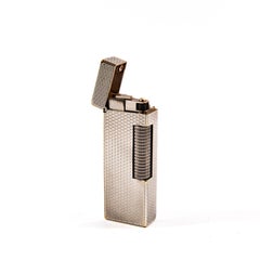 Vintage Silver Plated DUNHILL Rollagas Lighter Basket 1960s
