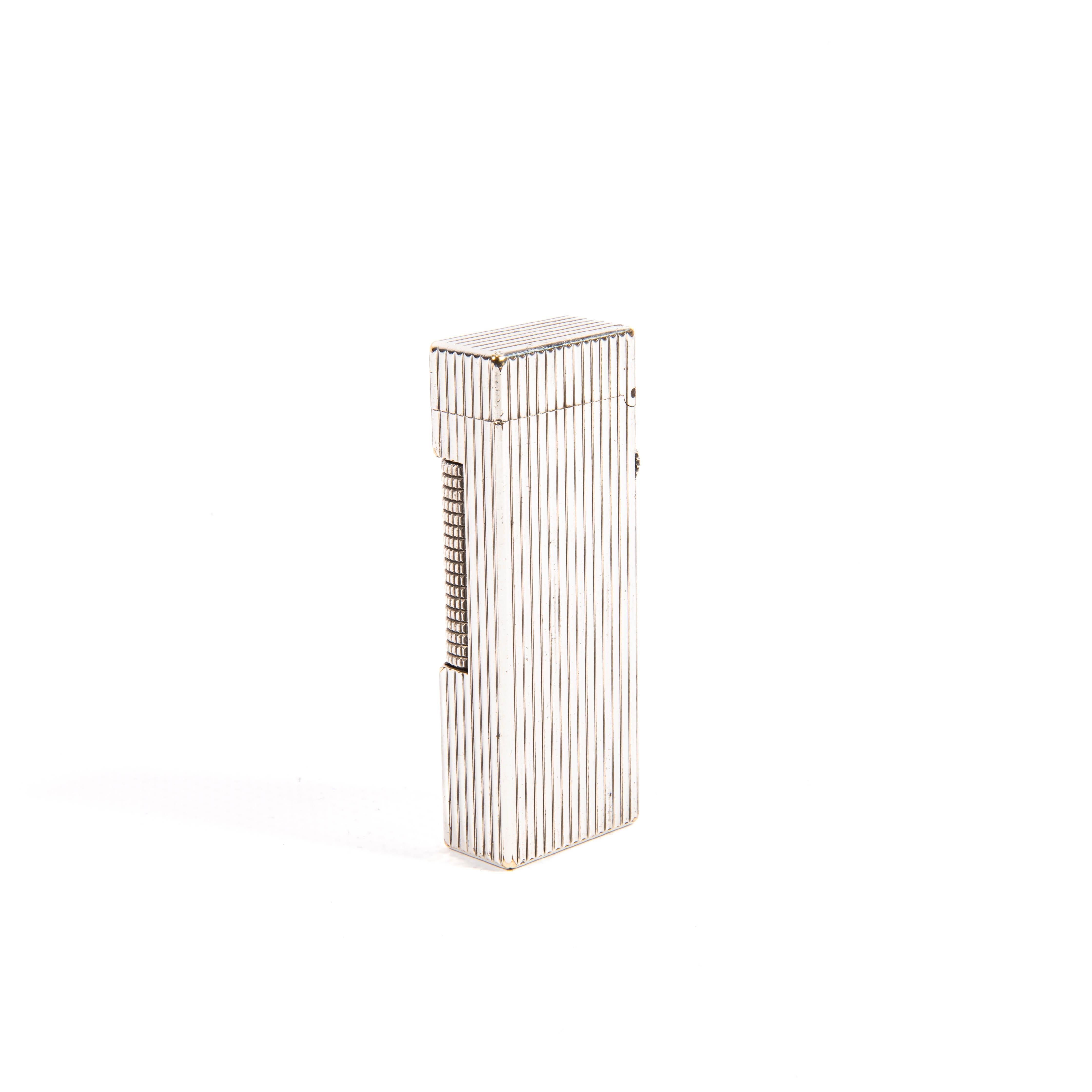 Vintage Silver Plated DUNHILL Rollagas Lighter 