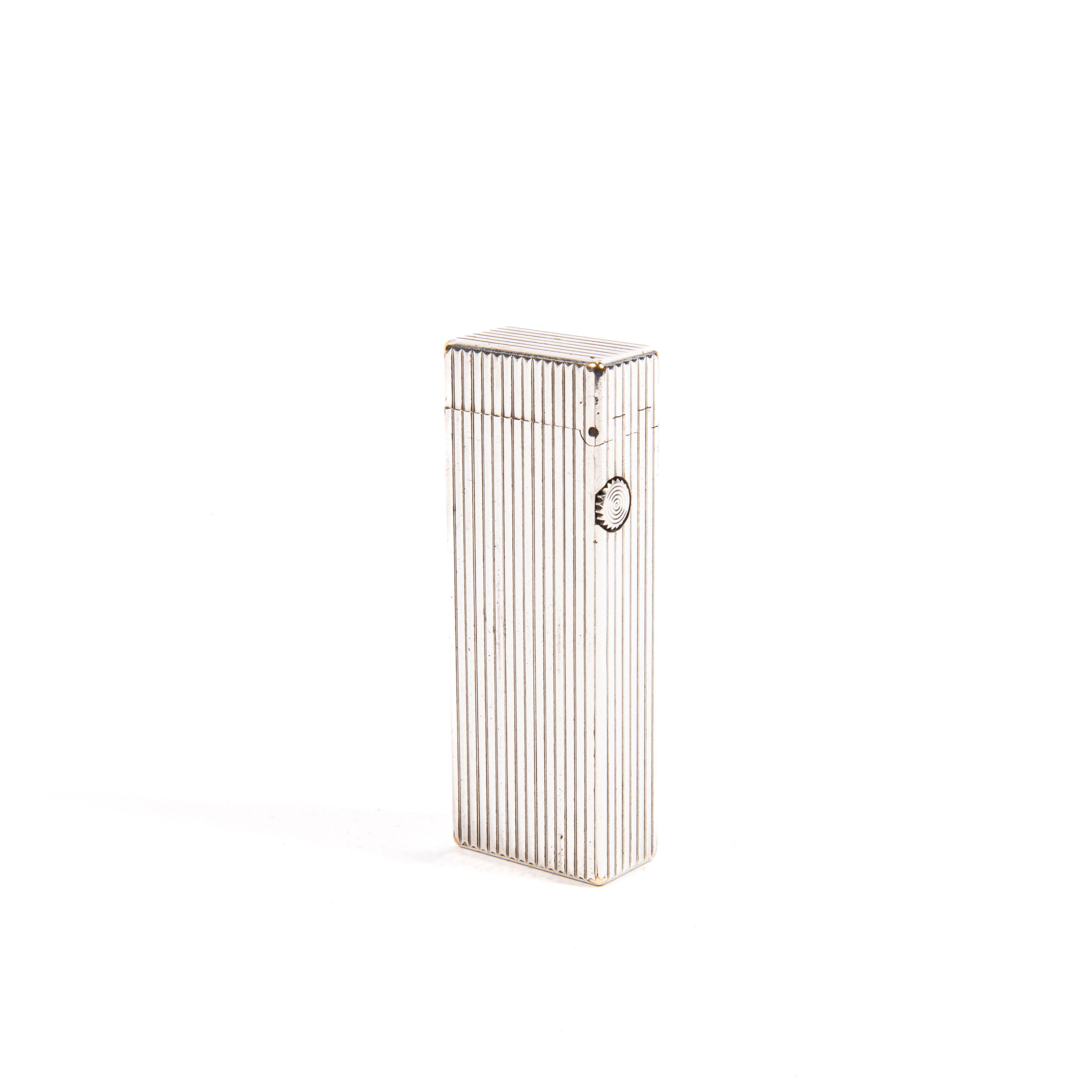 Women's or Men's Vintage Silver Plated DUNHILL Rollagas Lighter 