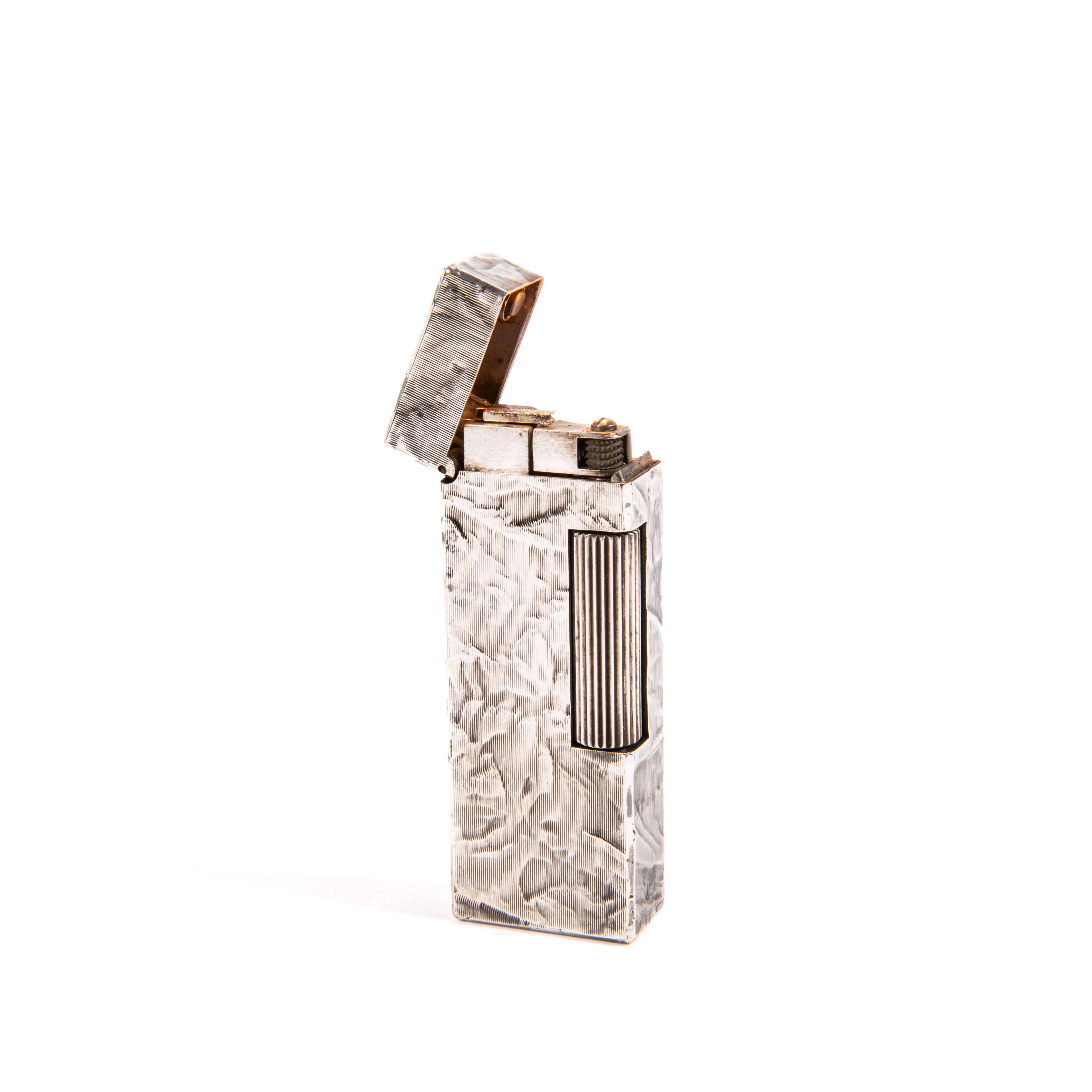 Vintage Silver Plated Dunhill Rollagas 