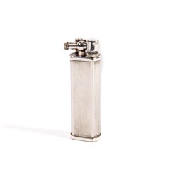 Vintage Silver Plated DUNHILL Sylphide Lighter Lines 1970s
