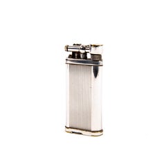 Vintage Silver Plated Dunhill Unique Lighter 1990s
