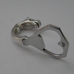 Vintage Silver Plated Hermes, Paris - Horse / Equestrian Bottle Opener c.1980