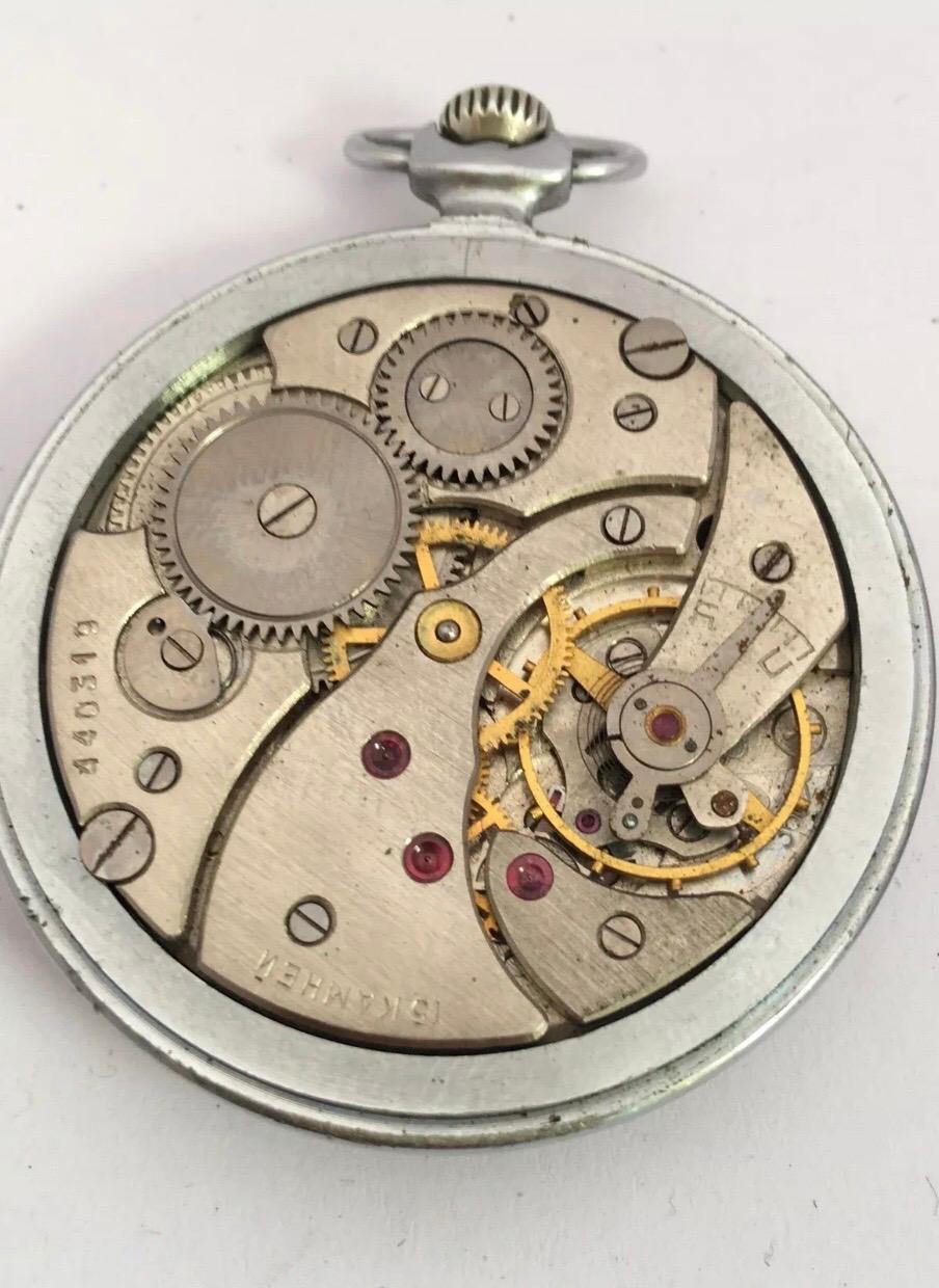 westclox train pocket watch