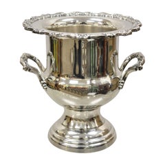 Vintage Silver Plated Oneida Trophy Cup Regency Style Champagne Wine Ice Bucket