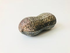 Vintage Silver Plated Peanut Box by FB Rogers