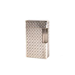 S.T. vintage chapado en plata Encendedor Dupont Ligne 1 BS Regular de Hermès, década de 1960
