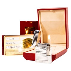 A. Silver Plated S.T. d'epoca. Accendino Dupont Soubreny nella confezione originale, 1998