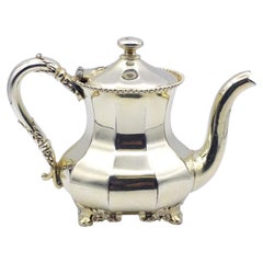 Vintage Silver Plated Tea Pot by Reed & Barton, US First Half of the 1900