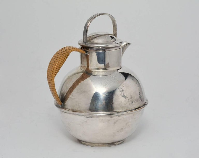 Vintage Silver Plated Tea Pot with Lid at 1stDibs