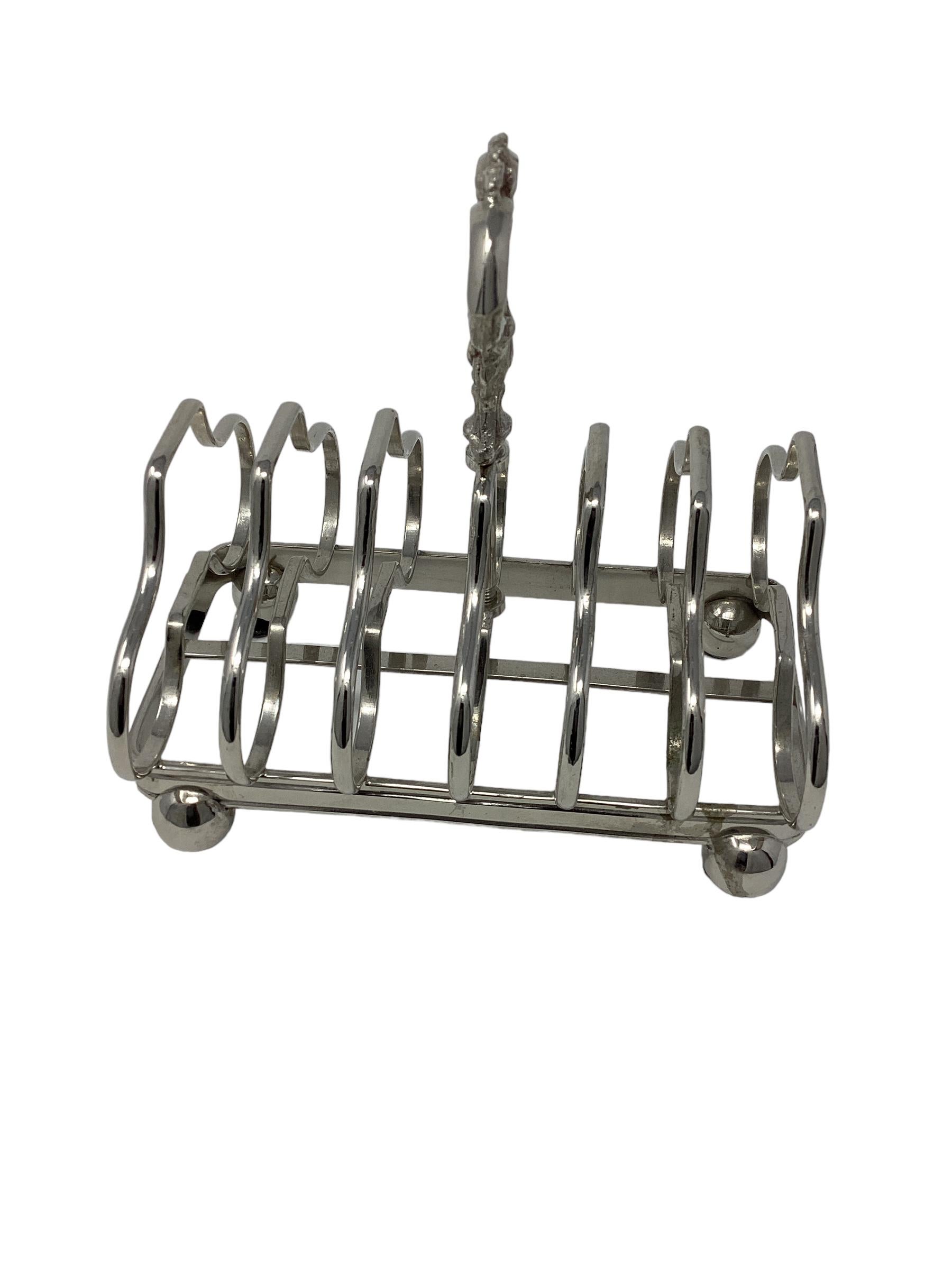 toastständer silber