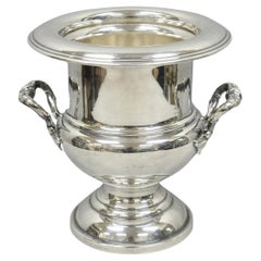 Vintage Silver Plated Trophy Cup Urn Champagne Chiller Ice Bucket by Crescent
