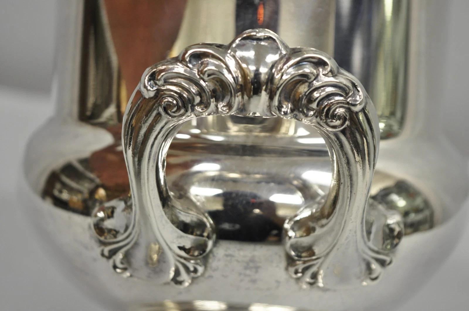 Vintage versilbert Trophäe Tasse Urne Champagner Kühler Eiskübel von Eales (Unbekannt) im Angebot