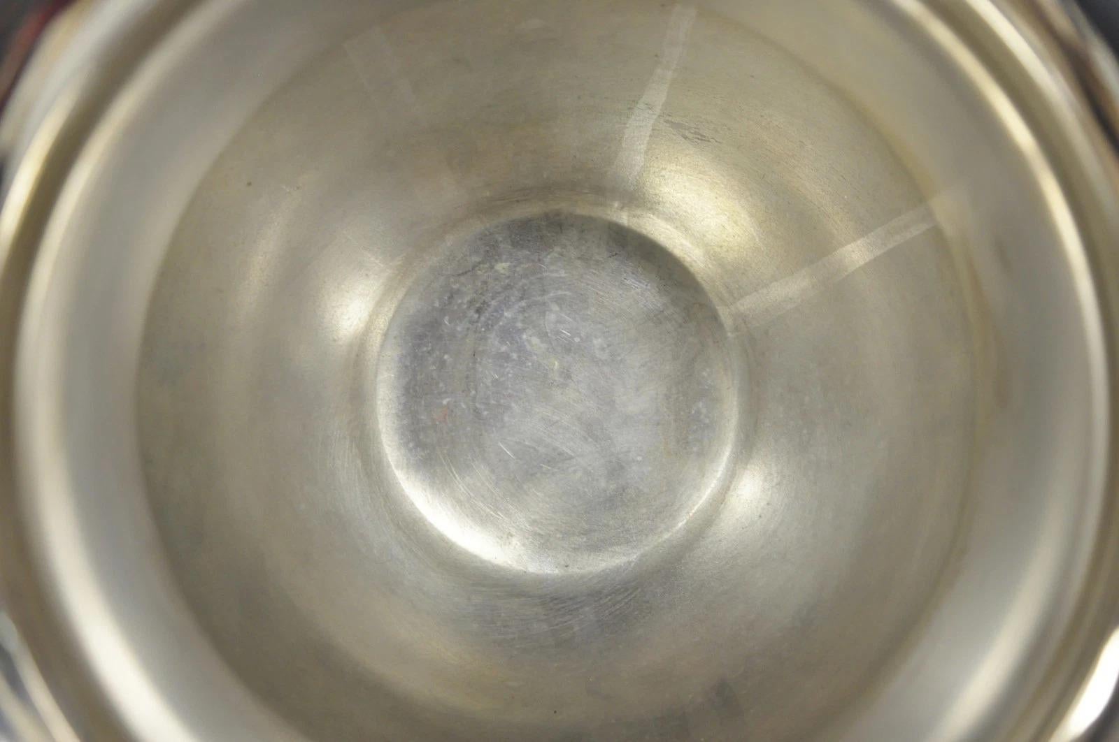 Vintage versilbert Trophäe Tasse Urne Champagner Kühler Eiskübel von Eales im Angebot 1