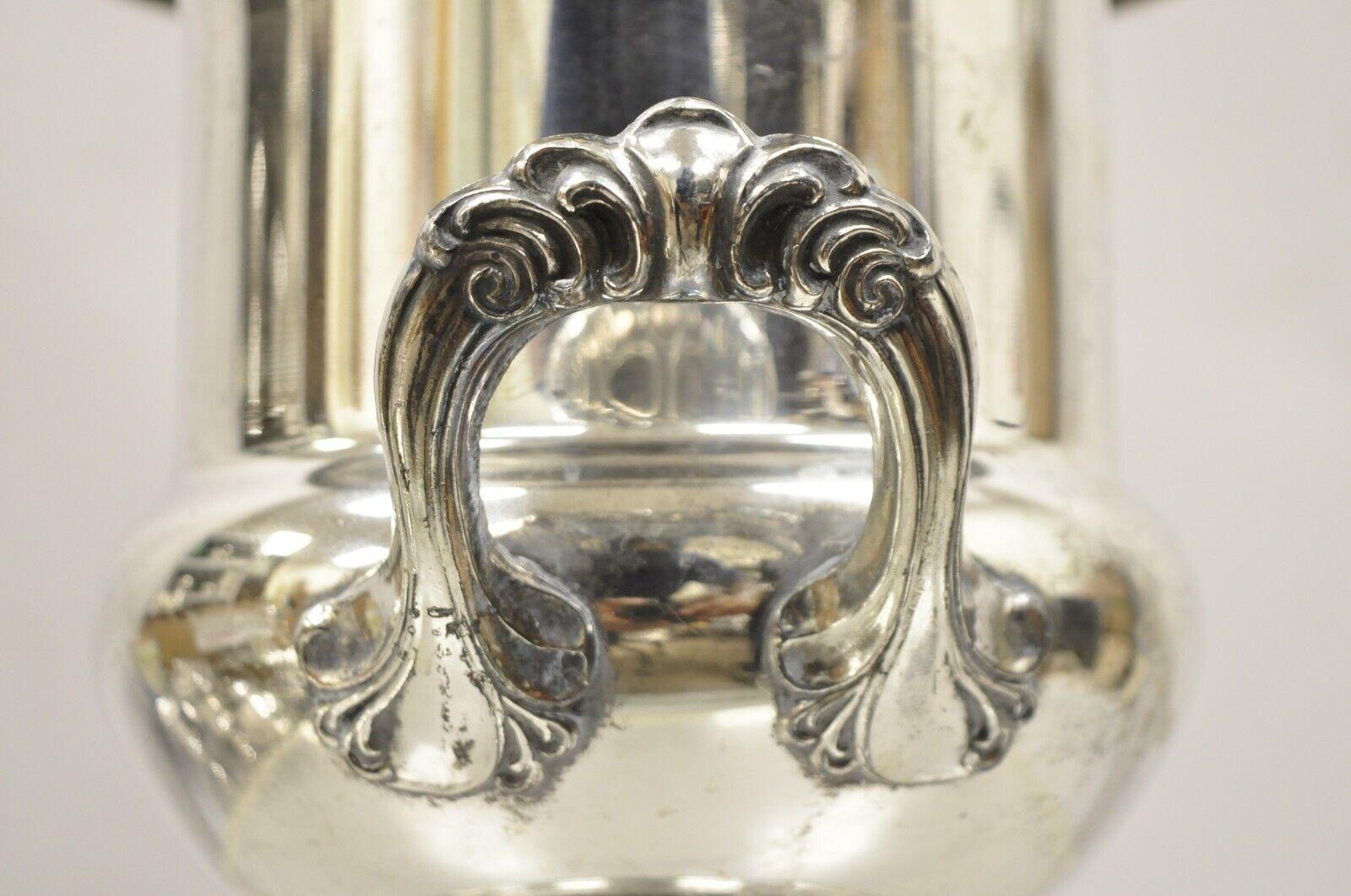 Versilberter Champagner-Kühler-Eiskübel mit zwei Henkeln, Vintage (Viktorianisch) im Angebot