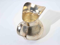 Vintage Versilberter Wasserkrug, 1950er Jahre