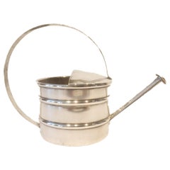Vintage Silver Plated Watering Can-Form Vermouth Dispenser
