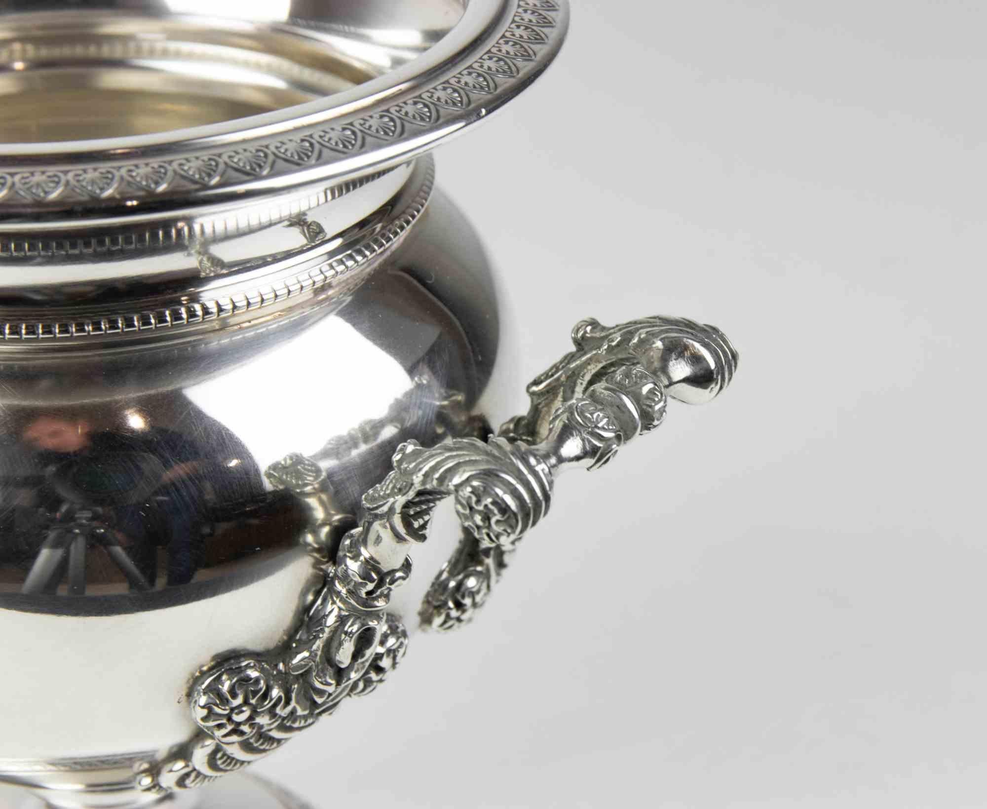 Italian Vintage Silver Pot, italy, mid-20th Century For Sale
