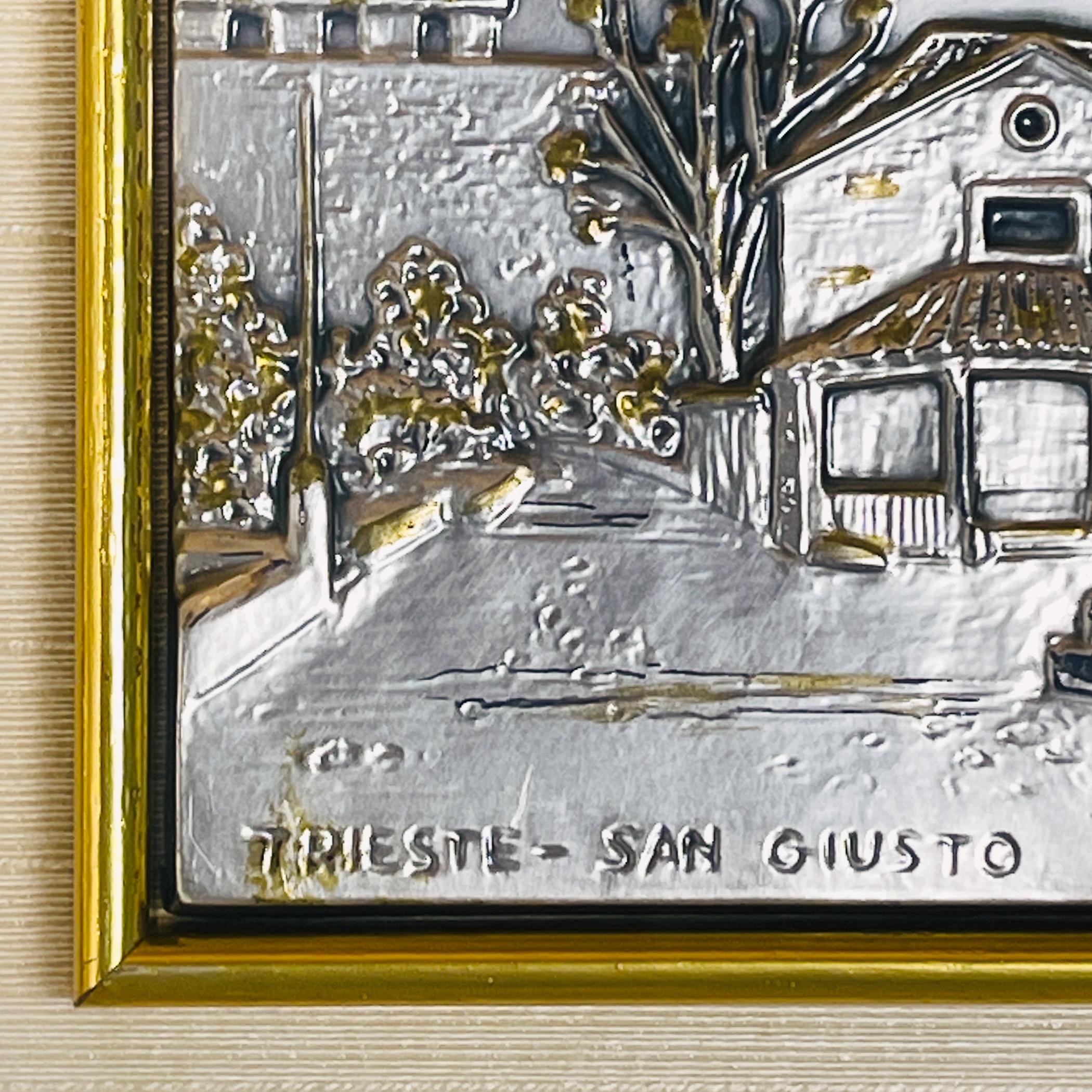 Silberrelief-Bildersammlung Alliani, Italien, 1970er Jahre im Zustand „Gut“ im Angebot in Miklavž Pri Taboru, SI
