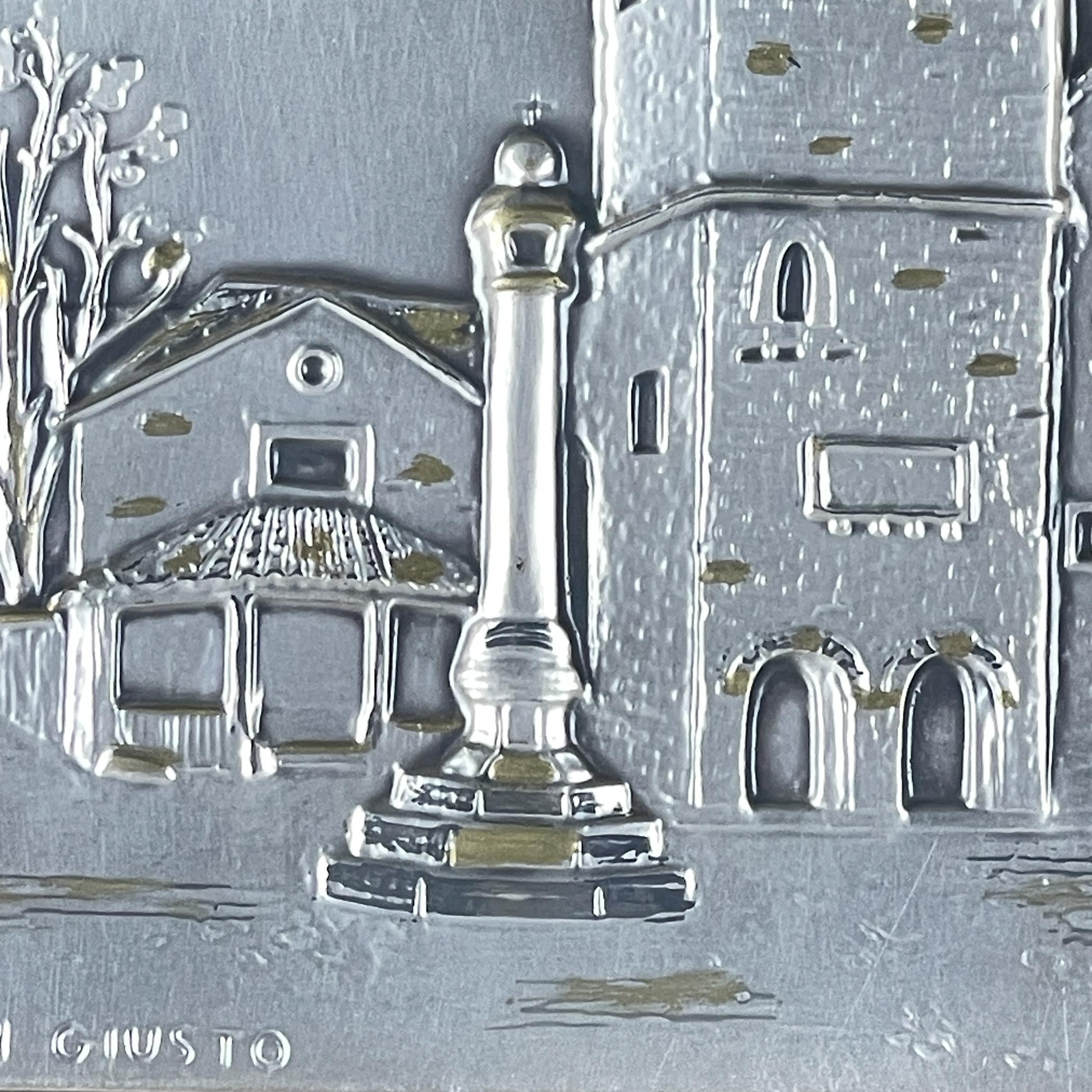 Silberrelief-Bildersammlung Alliani, Italien, 1970er Jahre im Angebot 1