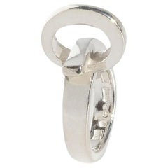 Anillo de plata vintage del maestro sueco Claes Giertta. Fabricado en 1987.