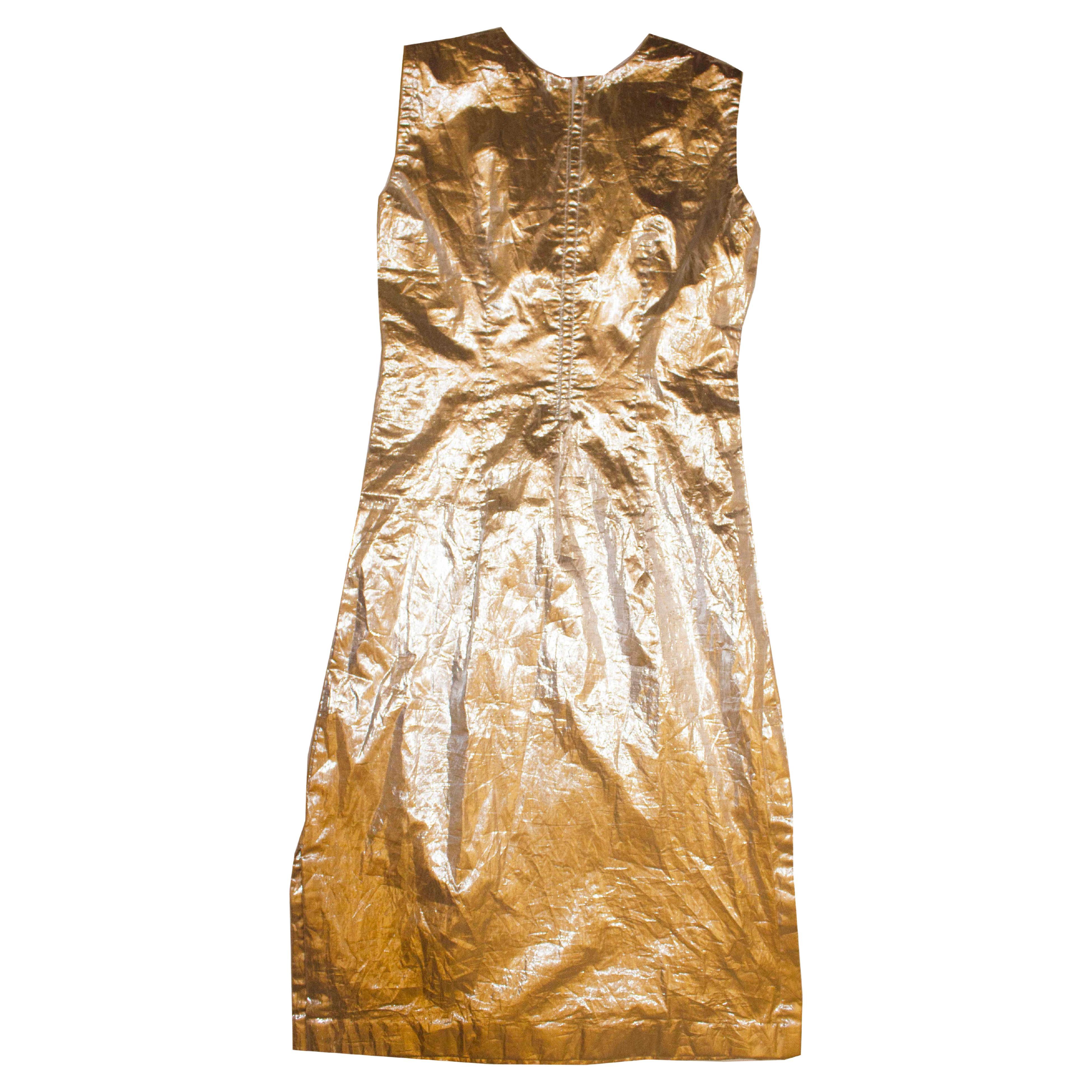 Vintage 2000’s colourful silky dress with lace details