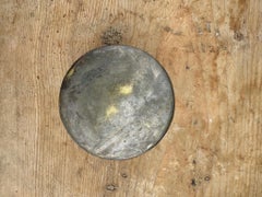 Vintage Silver-Tone Embossed Metal Jewelry Trinket Box with Floral Scrollwork