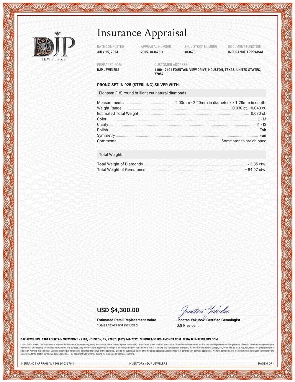 Tropfenohrringe aus Silber, Turmalin, Opal, mehrfarbigem Saphir und Diamant im Angebot 6