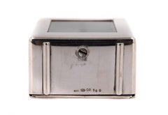 Vintage Silver Travel Clock, 19th Century
