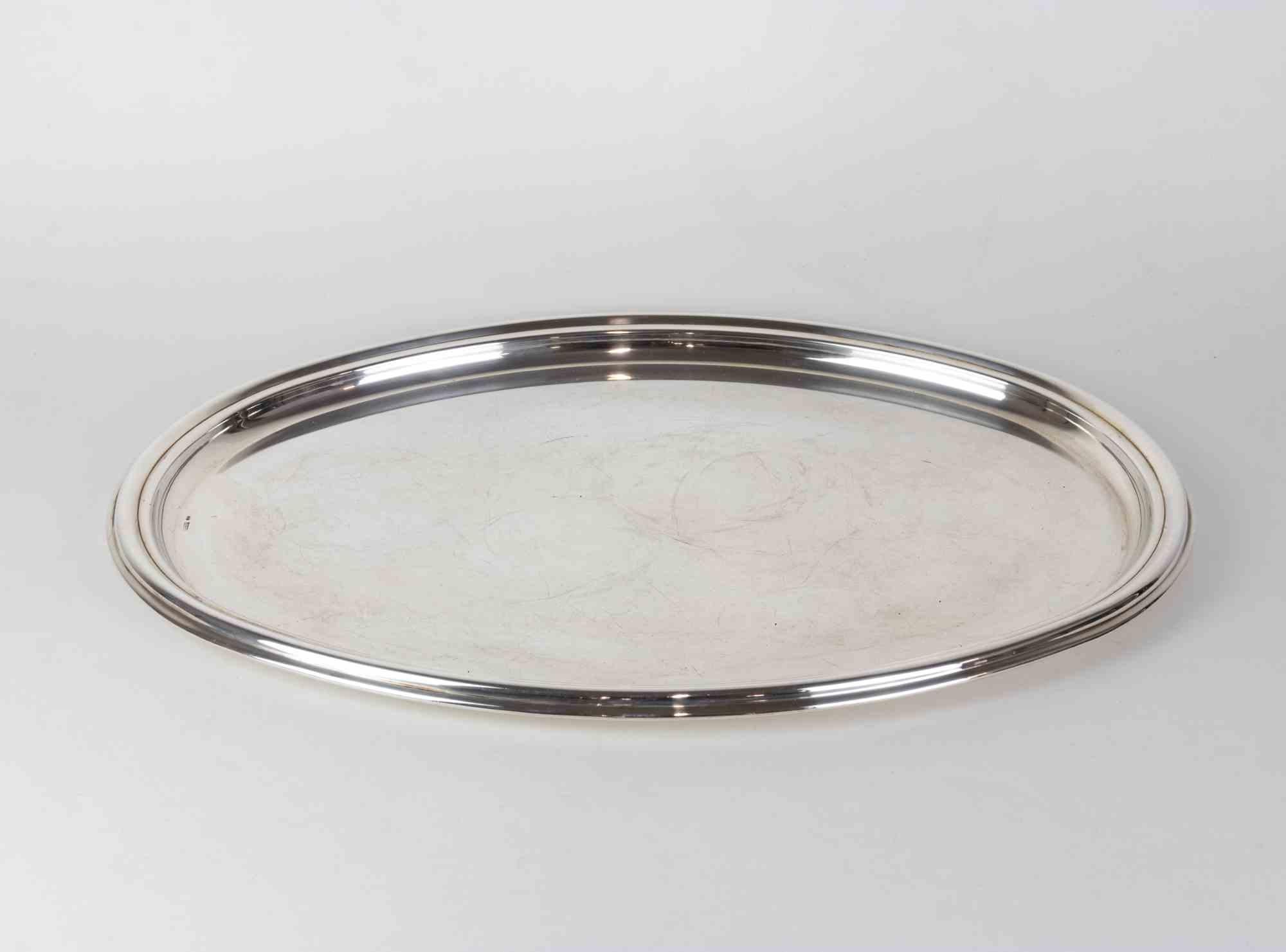 Vintage Silver Tray realized by an italian manufacture in 1970s.

Silver 800, hallmark on base.

Very good condition.