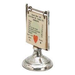 Vintage Silver Trump Card Indicator 1946, Birmingham