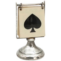 Vintage Silver Trump Card Indicator 1946, Birmingham