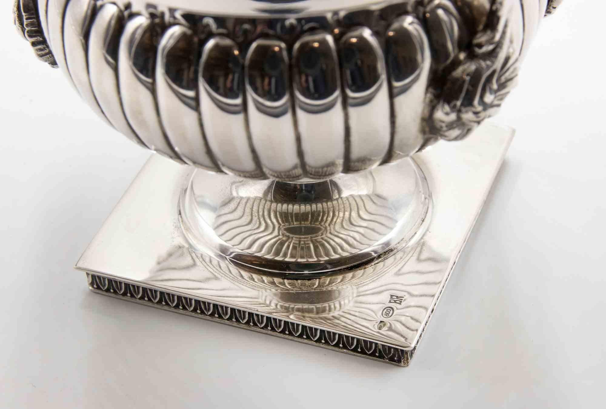 Sopera vintage de plata, italia, mediados del siglo XX en venta 1